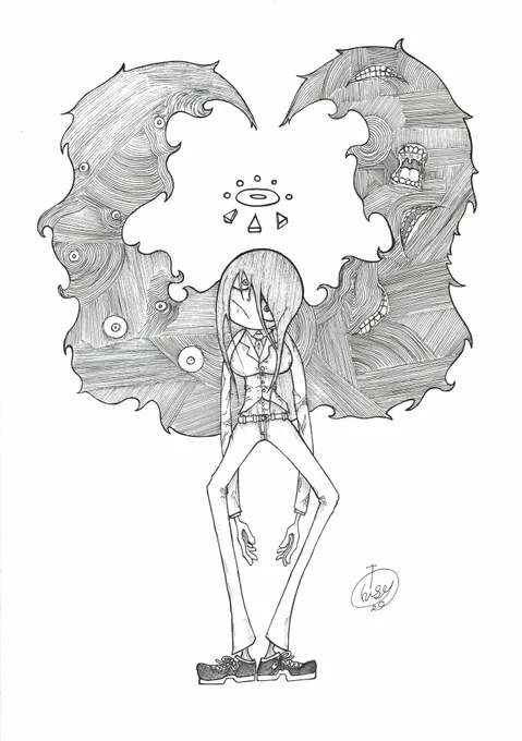誰が何を語る
#イラストレーター #duh #イラスト #デザイン  #イラストレーション #アート #art #illustration 