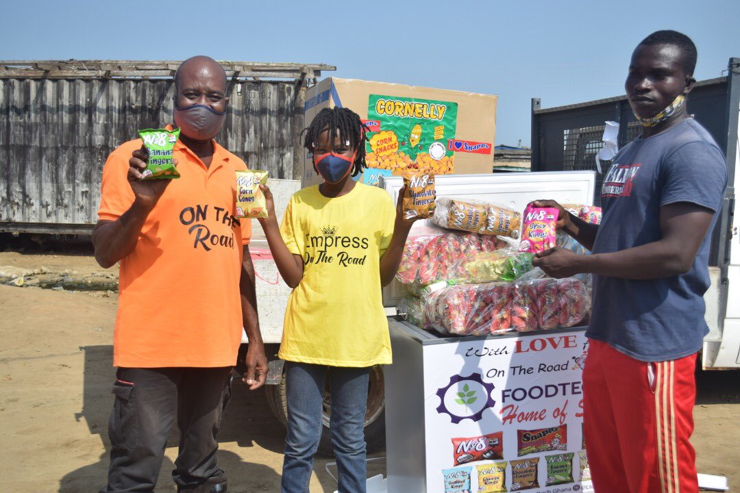 Foodtechlimited's tweet photo. On our way to support Isaac our Hero father in the fishing community of Paado in the central region. Inspired by #No8chips from #foodtechltd
This man has shown that there is dignity in labour.
We are breaking the barriers of poverty together.
#FeeltheCrunch #ThursdayMotivation https://t.co/kimAwg7RDM