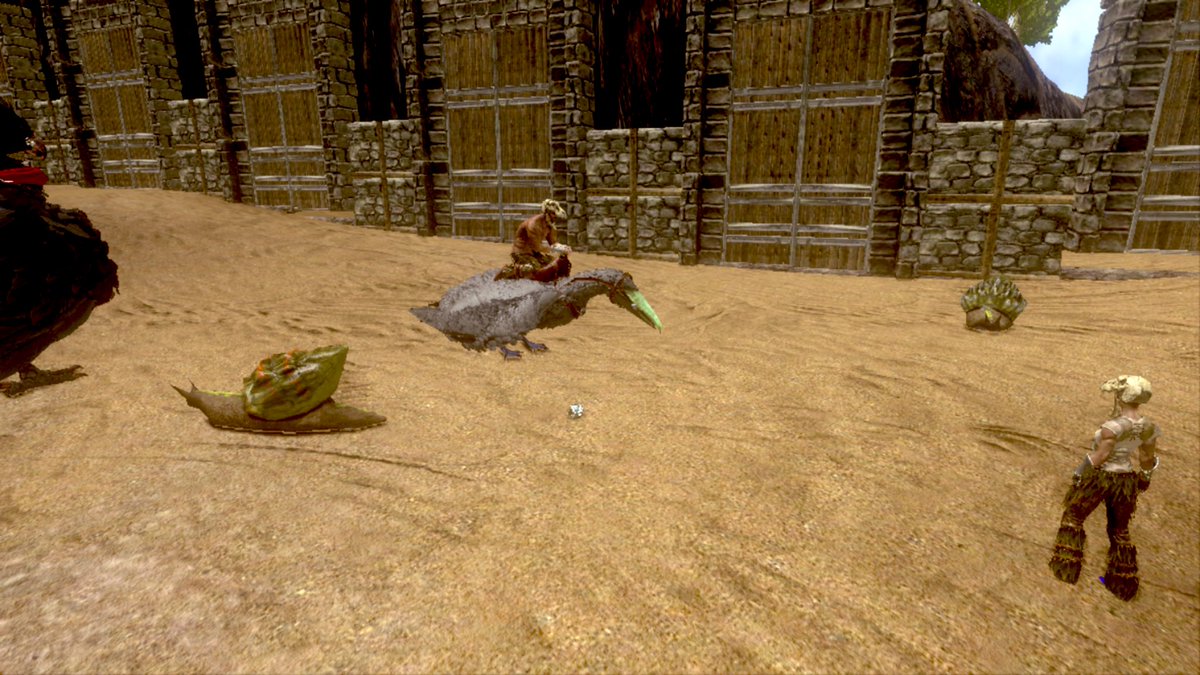 Ark アフリカマイマイ テイム ただのゲームの写真