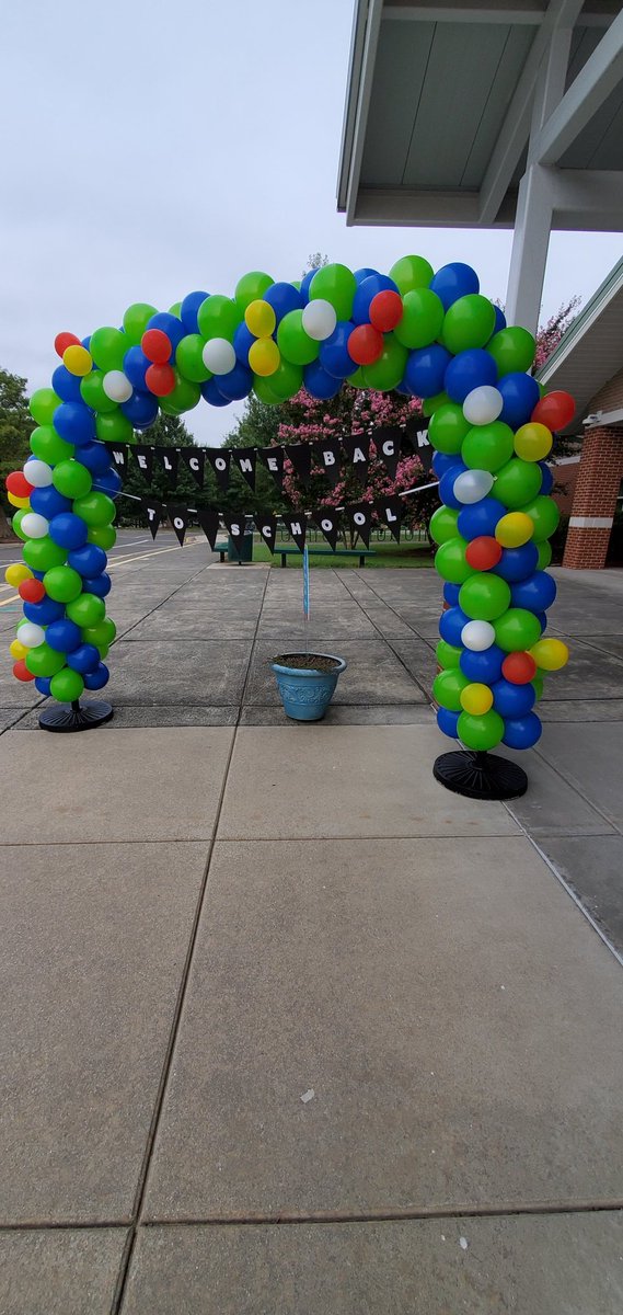 Good Morning! We're so excited to see all of our Stingrays as they pick up their supplies! #WEareCedarFork