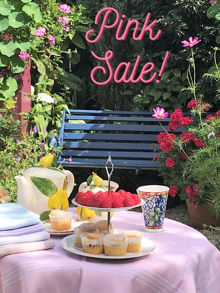 15% off everything pink until Mon 24 August!
We love pink here at sorbet. It is a sweet romantic colour, whichever shade of pink you choose there'll always be a place in the home where it works. #pink #homedecor #inthegarden