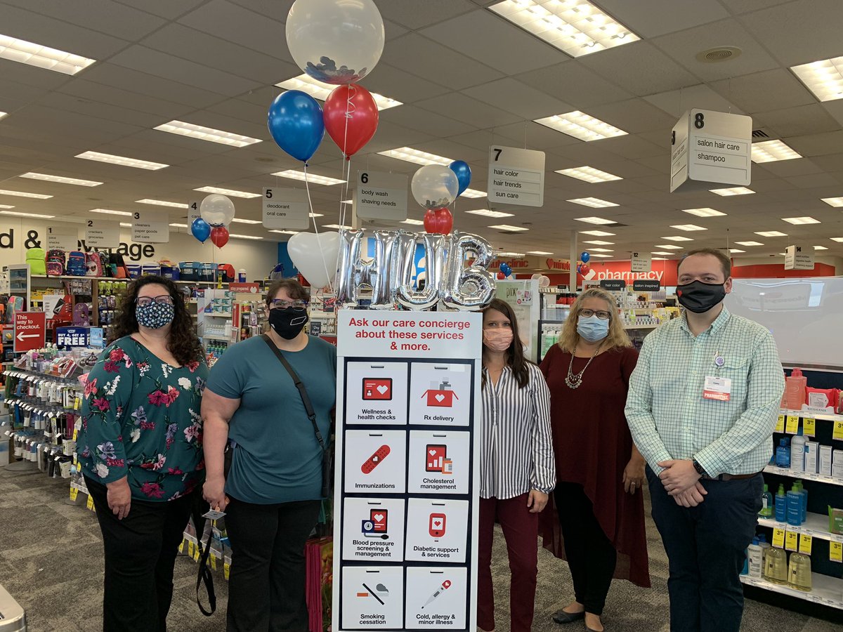 JessicaPharmD's tweet photo. HealthHUB opening at 2404!! So proud of the dedication and hard work of this team. The store looks amazing! @KearneyCVS @DSharrettCVS @LeinartRebecca https://t.co/LFALHnnvdD