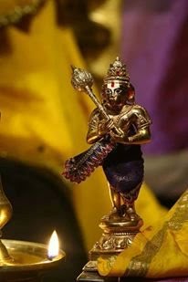 But Yama, the God of death, dared not enter Ayodhya as he was afraid of Hanuman who guarded the gates of Rama's palace. To allow Yama's entry, it was necessary to distract Hanuman. So Lord Rama dropped his ring into a crack in the palace floor and requested Hanuman to fetch it.