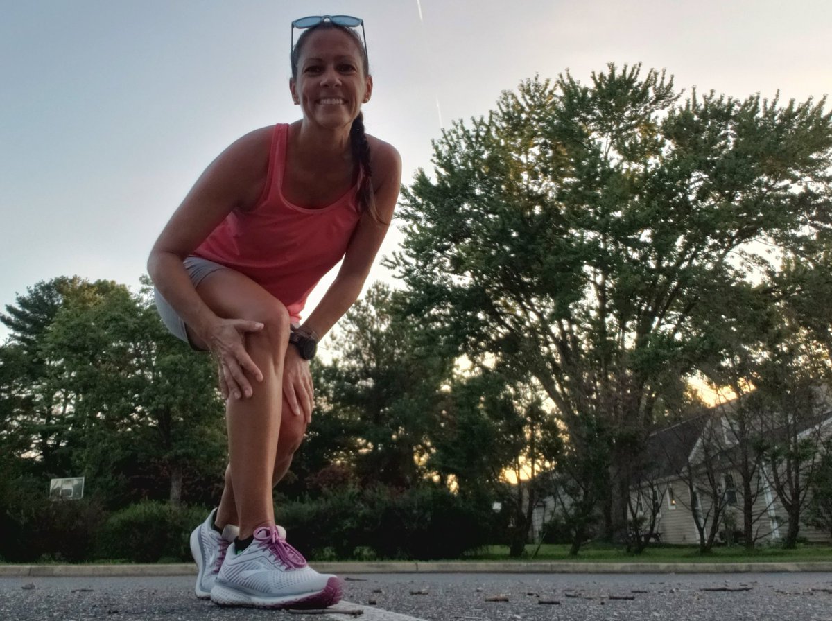 runSue19's tweet photo. Easy morning, sunrise miles to start Thursday! How about that cool morning temperature!? Ready for a packed day! #loveyourrun #teamULTRA #ULTRAambassador #marathontraining #40by40 #keepmoving #virtualMCM2020 #valleyforgemarathon #tucsonmarathon #gettysburgmarathon https://t.co/arSTociyfu