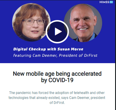 IntelliCentric's tweet image. The New #MobileAge is being accelerated by #COVID19: The pandemic has forced the adoption of #telehealth and other technologies that already existed. Watch more at @HIMSS TV: bit.ly/3gPW7Kc