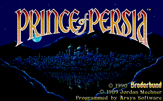 PC98_bot's tweet image. Prince of Persia // Broderbund // PC-98 // #pc98 #Broderbund
