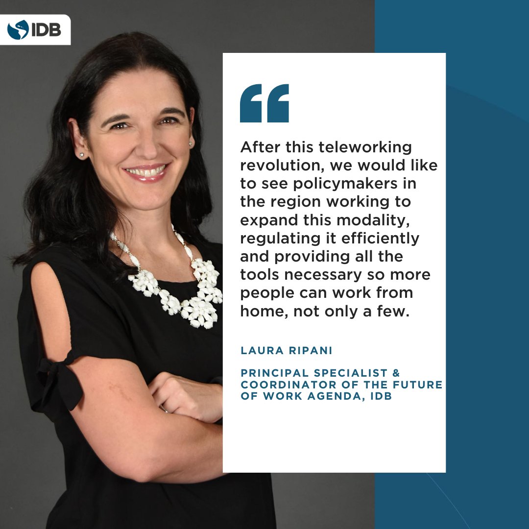 #Teleworking offers opportunities and benefits that stretch beyond the pandemic,...