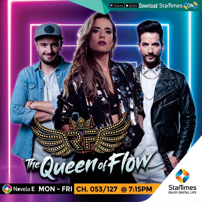 StarTimes_Ng's tweet image. #Stars,

Queen of Flow is coming to ST Novela E!

Colombia&apos;s multiple award-winning series will show from Wednesday, August 26, 2020!!

Now, you can enjoy this stand-out series  showing Monday - Friday at 7:15pm on ST Novela E.

Don&apos;t miss it.

#QueenOfFlow #TelenovelaOnStarTimes