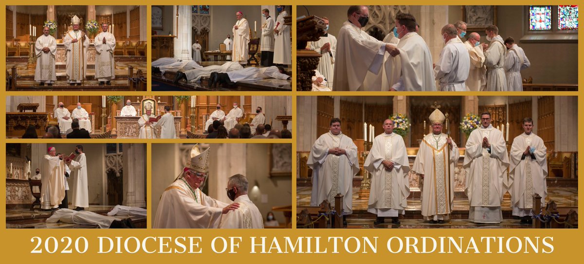 DioceseHamilton's tweet image. This past weekend, the Diocese gained two new permanent deacons and four new priests! We warmly welcome to service Fr. Paul Edmondstone, Fr. Francisco Sordo, Fr. Pawel Stankiewicz, Fr. Hayden Starczala, Deacon Joseph Gigliotti and Deacon Paul Mulligan! hamiltondiocese.com/news/2020/Augu…