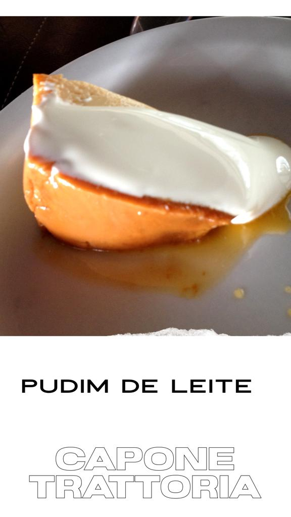 CaponeRistorant's tweet photo. O nosso Pudim de leite é uma unanimidade. @CaponeTrattoria na @EstacaoDasDocas. #PudimDeLeite #VarandaDoCapone #VemProCapone https://t.co/DPQcIfzDfS