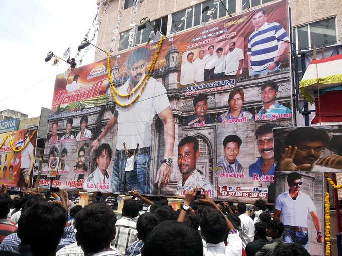 DrVijayGroup's tweet photo. #Thalaivaa Movie Mass Banners~! #ThalapathyVijay #Master!
#7YearsOfThalaivaa https://t.co/bEVVwSVS2k