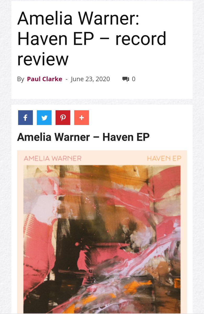 miel1301's tweet photo. Just reposting these published reviews of #HavenEP
#AmeliaWarner
#Composer
#FilmScorer https://t.co/ZXPMV42JGf