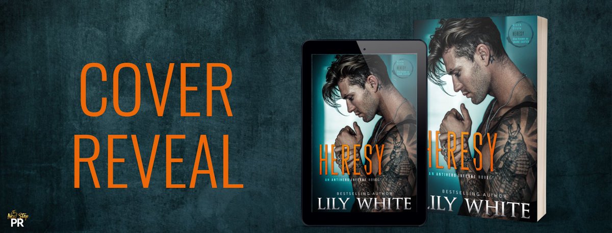 Happy Cover Reveal Day!
Heresy by <a href="/lilywhitebooks/">Lily White - Author</a>
#HeresyCoverReveal #LilyWhite
#AntiheroInferno #ComingSoon #RomanticSuspense
Releasing 9/23
#SignUp bit.ly/ReleasePromoti… 
#Goodreads  goodreads.com/book/show/5443…
Hosted by <a href="/TheNextStepPR/">The Next Step PR</a>