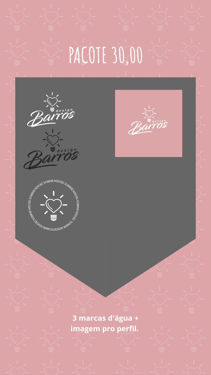 designbarros's tweet photo. Está pensando em abrir uma lojinha no Instagram? Pois temos pacotes exclusivos para isso. Pirem com os preços!! 😻
Confiram o portfólio dos nossos trabalhos no Instagram: @designbarros 💡 https://t.co/PxVBbW0gpr