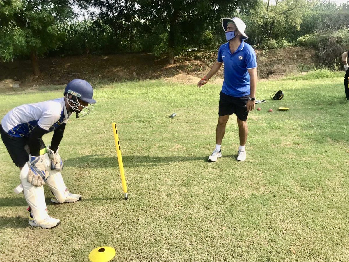 Always excited to share my knowledge with the young minds of the country. I'm So intrigued by the kind of talent & hunger, these youngsters possess. 

#wicketkeeper #wicketkeepingskills #behindthestumps #ajayratra