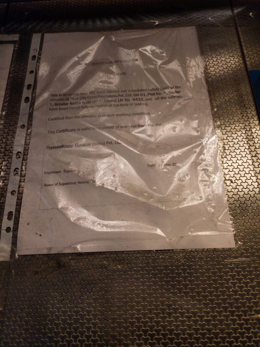 idealrealtech's tweet photo. The Fitness certificate had already been installed since May 2020.

Pictures are attached for your reference, you can also check the same. https://t.co/AYXmt5NUAV