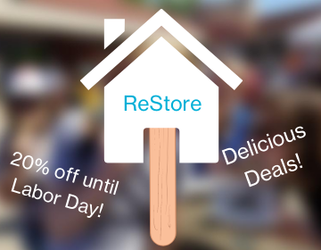 ReStoreTC's tweet image. ReStore will miss you at the State Fair this year, but our 20% OFF sale still has a couple of weeks left. Hurry in before Labor Day to get a delicious deal (not on a stick). See you soon!