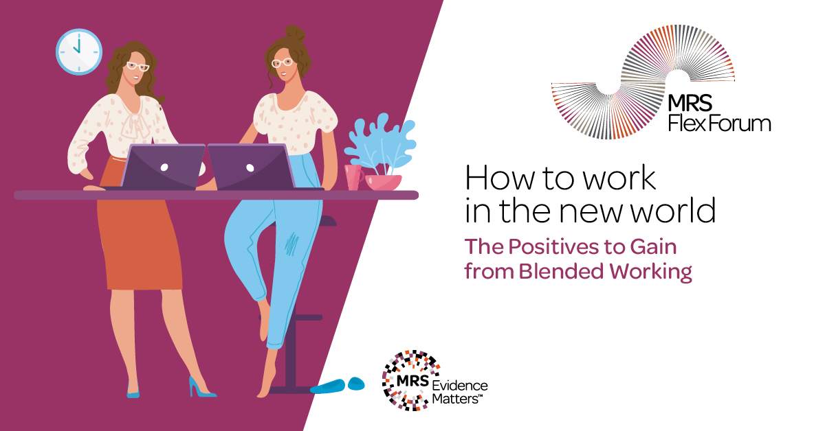 TweetMRS's tweet photo. Our latest Flex Forum blog is now live!
Rachel Mason, Operations Director at @decodingloyalty, shares the positives of blended-working.
#flexibleworking #mrx #marketresearch #flexforum
https://t.co/065Lp0xhe5 https://t.co/Ot0MyRmVzL