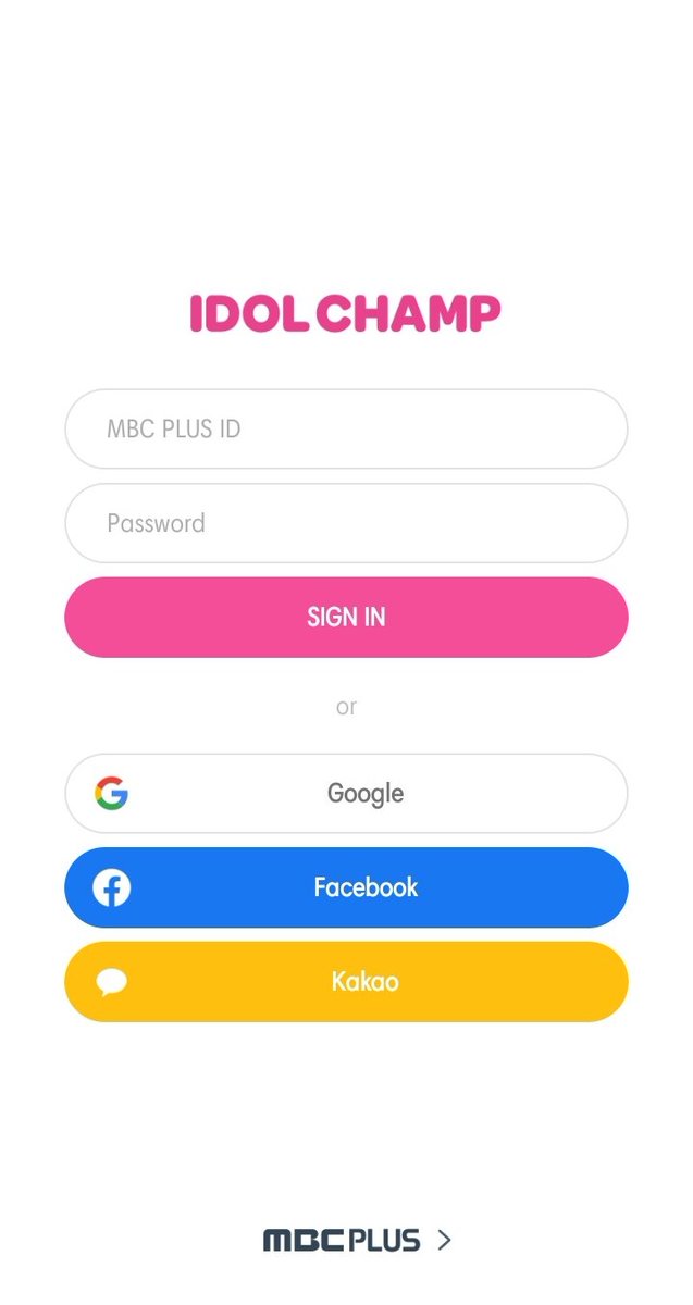2. IDOL CHAMPIdol Champ is app for voting om Show Campion. The winner based on 20% voting. I'll give you some tutorial 1. Download app on Play Store or App Store (Idol Champ)2. Open the app and log in3. The app will ask you to choose your idol