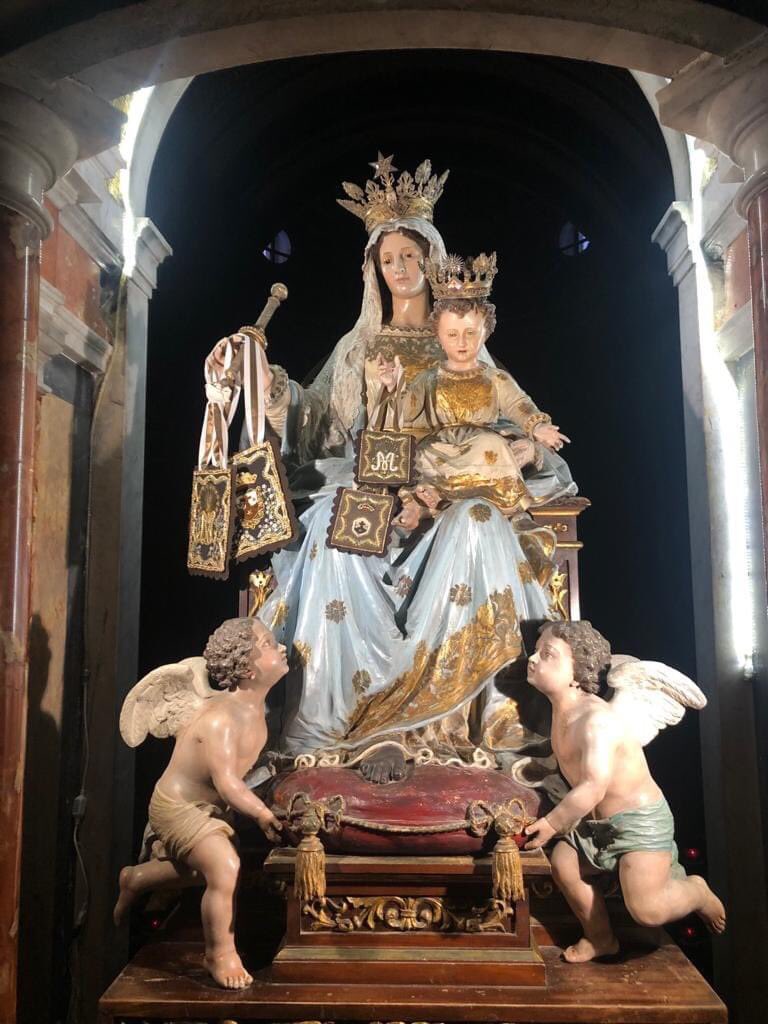 eveyhugo96's tweet photo. La Virgen del Carmen de Stella Maris, más cerca que nunca en este tiempo del corona-virus.
Ruega por nosotros 🌟 https://t.co/tpnKdoLaHk