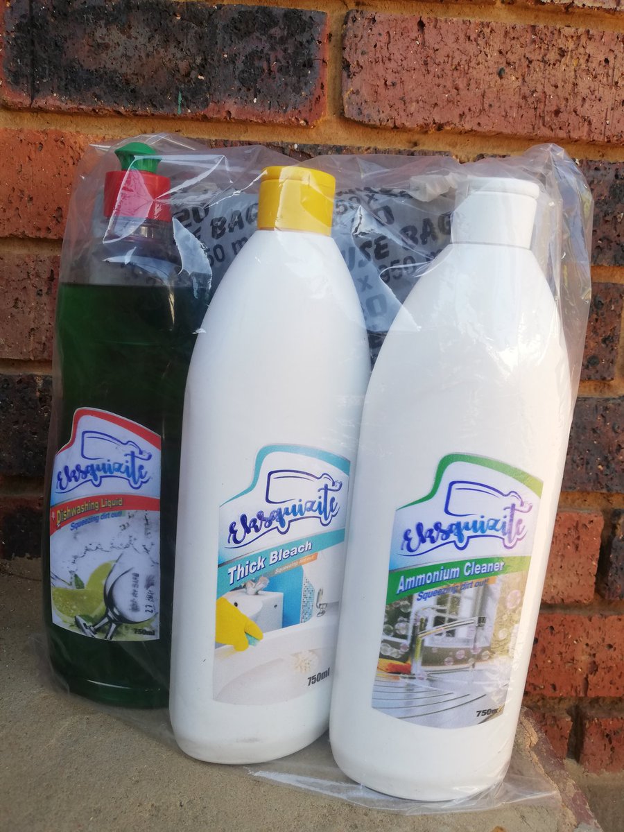 mothusimlk6's tweet photo. @BuyBlackSA1 @BlackOwnedZAR @ekasiEntreprene @ProudlySA @Township_News @_HelloMzansi @CityofJoburgZA @BlackBCouncil @Hustlers_OnAM @buyblackm @BMFNational
Eksquizite or Revitalize cleaning pack R100
48 double ply 350 virgin sheets R200
#repushadarkie
C 0742593656
#goalse #DJSBU https://t.co/fBSX38v6vY