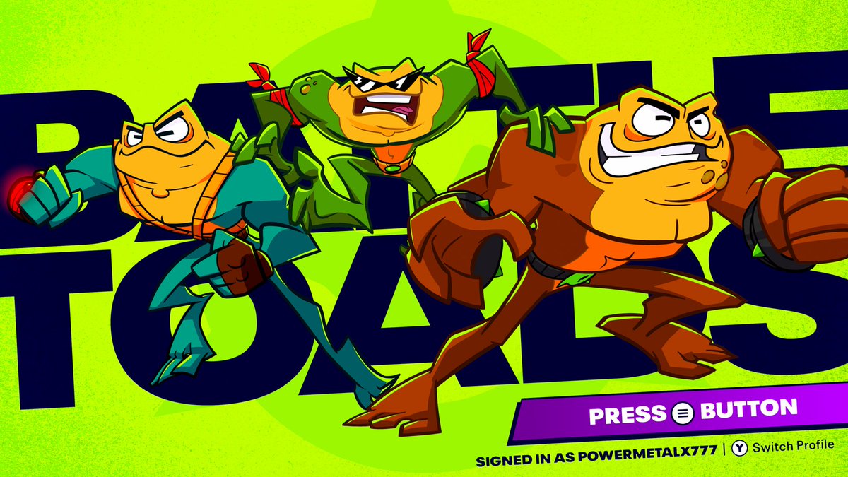 PowerMetalX777's tweet photo. I'm a few hours into Battletoads and it has more gameplay variety than I expected. Good music, humor and the art style kinda grows on you. Not bad pretty solid so far.
#battlefrogs #gamepass #xboxonex https://t.co/QN0cwOV3Xh