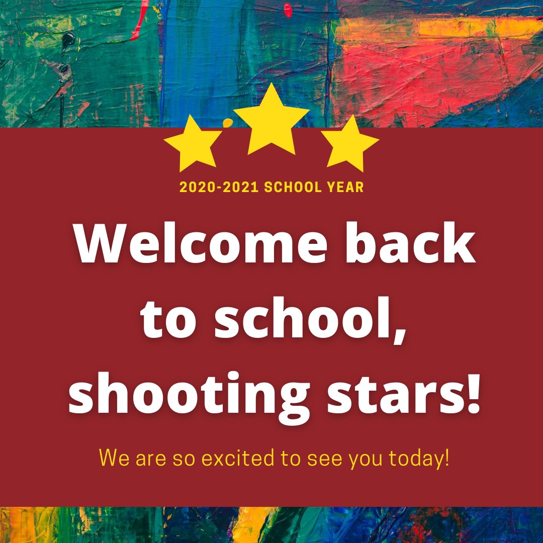 Good morning! We are excited to see new and returning faces this morning at PGE! 
Parents and guardians, please remember to be patient with us as we implement new procedures for car and bus pick up and drop off.
#PGEStarStudents