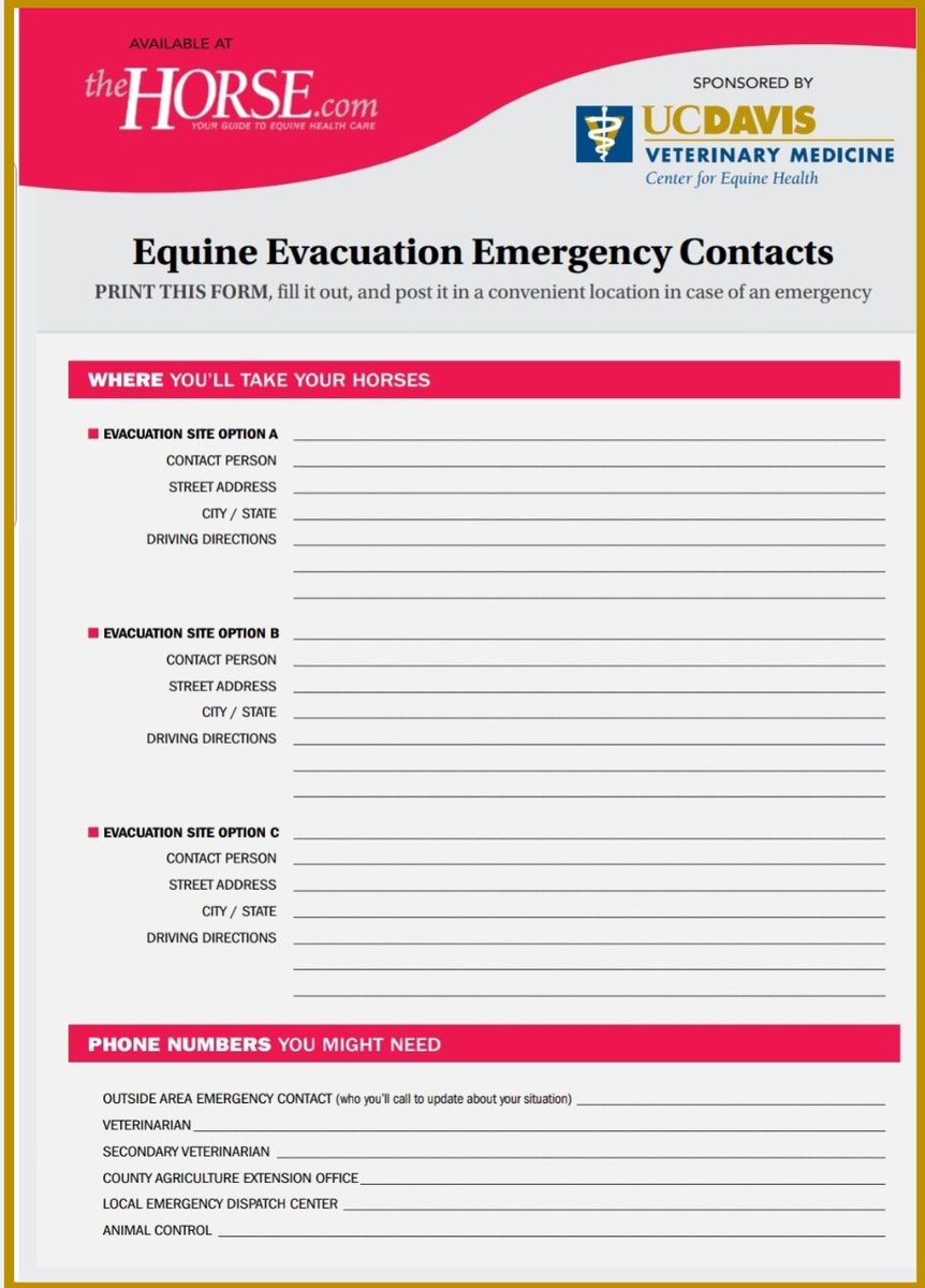  #LNUlightningcomplexfire #CZUAugustLightningComplex #Horses  #Animals Print out forms to use: The Horse | Evac Checklist  http://s3.us-east-2.amazonaws.com/thehorse/files/V/EvacuationChecklist.pdfEvac Contact Info  http://s3.us-east-2.amazonaws.com/thehorse/files/W/EvacuationContactInfo.pdf #California  #CaliforniaFires  #DAT  #SonomaCounty  #SolanoCounty  #NapaCounty #RiverFire