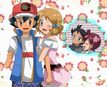 Ash And Serena on gen 8 😍💖💕💗 also what do you think about go and Koharu? Art by WillDinoMaster55 on DeviantArt #AmourshippingForLife 💖 #anipoke