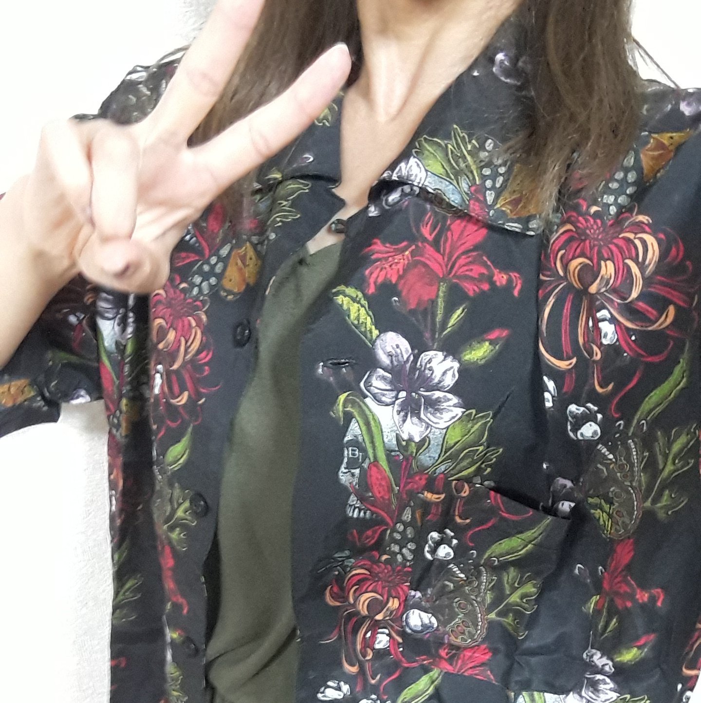 BUCK-TICK 今井寿 アロハシャツ Flower M サイズ バクチク