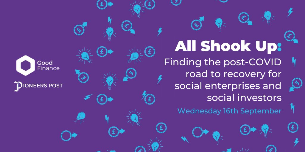 How has the world shaken up for social enterprises?⚡

Join us &amp; <a href="/PioneersPost/">Pioneers Post</a> on September 16 where we explore stories from leaders in the #SocEnt sector on how they've adjusted and learned due to changes in society. #RoadToRecovery💡 #SocInv

Register - bit.ly/GF-PP-Webinar