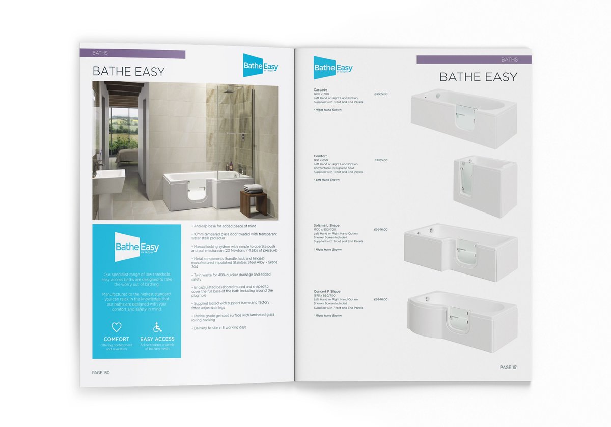 amsplumbers's tweet image. Did you know that we now offer a range of low-level walk-in baths?
Easy to access, secure and stylish - this range will look great in any bathroom.

See pages 150 and 151 of our bathroom brochure for more information:
amsplumbing.co.uk/ams-plumbing-b…