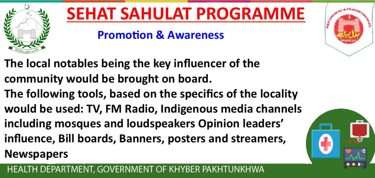 Some brief salient features of Sehat Insaf Card by a Party that had never been in the power before but focused to enhance human development index despite constraints & consistently under criticism mostly based on fabricated/made up news.