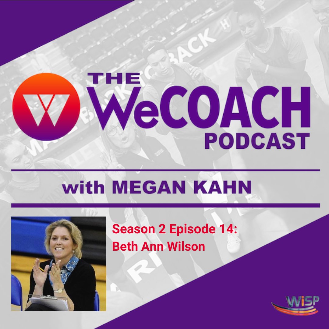 WeCOACH's tweet image. 𝐍𝐄𝐖 𝐏𝐎𝐃: In Ep 14, @MarymountWVB head coach @bethannwilson67, in her 28th season on the sidelines, talks building a program, back to back conference championships and the importance of finding your “why”.  

🎧 Download @WiSPsports in your pod app or bit.ly/WeCOACHPodcast