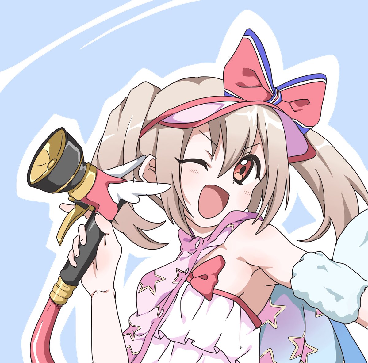 イリヤスフィール・フォン・アインツベルン ,マジカルルビー 「イリヤの衣服の締め付けでちょっと膨らんで山になってるココでサマーキャンプしたい夏」|藤原たつろ〜のイラスト
