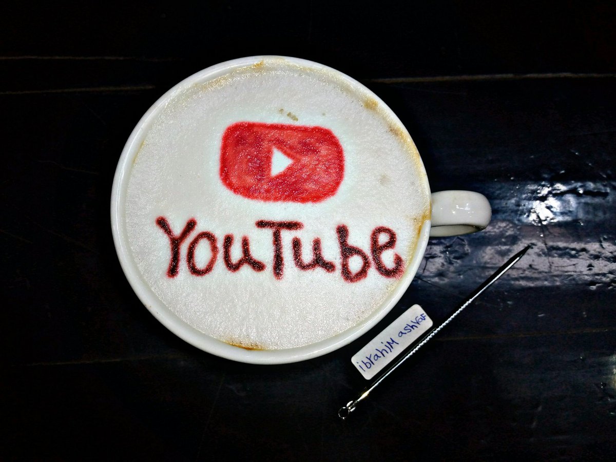 Ibrahim5ashraf's tweet photo. YouTube 💪😃
#latteart #coffee #youtube #latte #love #latterdaysaints #coffee #coffeetime #coffeelover #coffeeskillsprogram #coffeeaddict #colombia #egypt #amsterdam #america #afreira #asia #argentina #togo #باريستا #كابتشينو #باريستا_العرب #قهوة #مصر @YouTube 🌹🌹 https://t.co/ncIzdYvzpa