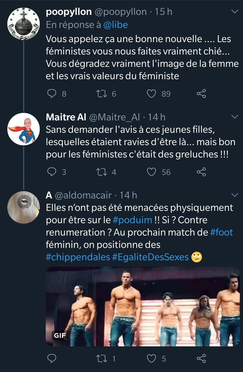 Sont-elles au moins de vraies féministes ? Même pas ! Leur avis arbitraire et absolument pas basé sur des témoignages ni des faits est incompréhensible! C'est un caprice qui dessert les VRAIES valeurs du féminisme et pire encore : il prive les jolies filles d'un job de rêve 
