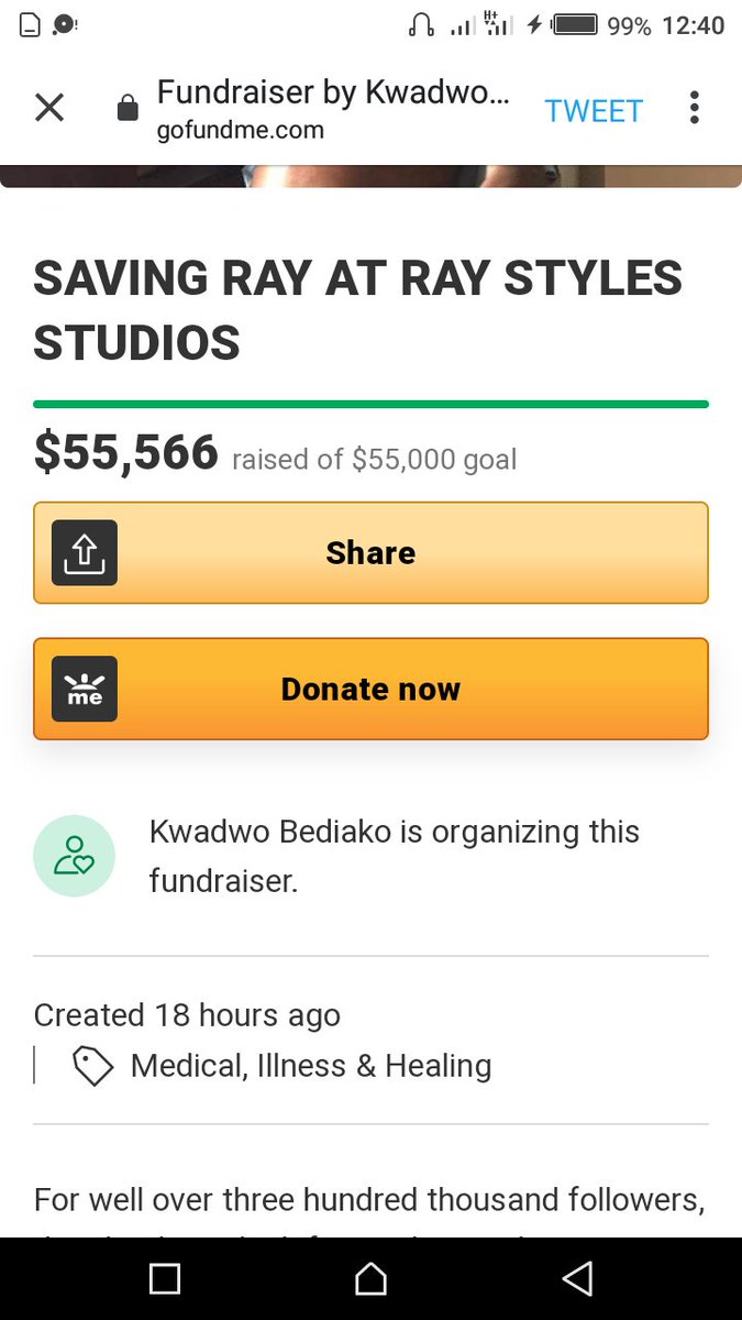 Moskiflow's tweet photo. Yaayyyyy we did it!!! π±π±π±π±
$55,566 already donated!!
Let's keep donating for our brother
#rayofhope #FriendsOfRay #Ghana #penciledcelebs #raystyles π¬ππ¬ππ¬ππ¬π https://t.co/O9nZuo8i3M