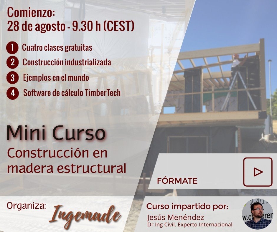 Mini-curso gratuito de introducción a la construcción en #madera
#timbertechbuildings

zero-energy.ck.page/2d16733d61?fbc…
