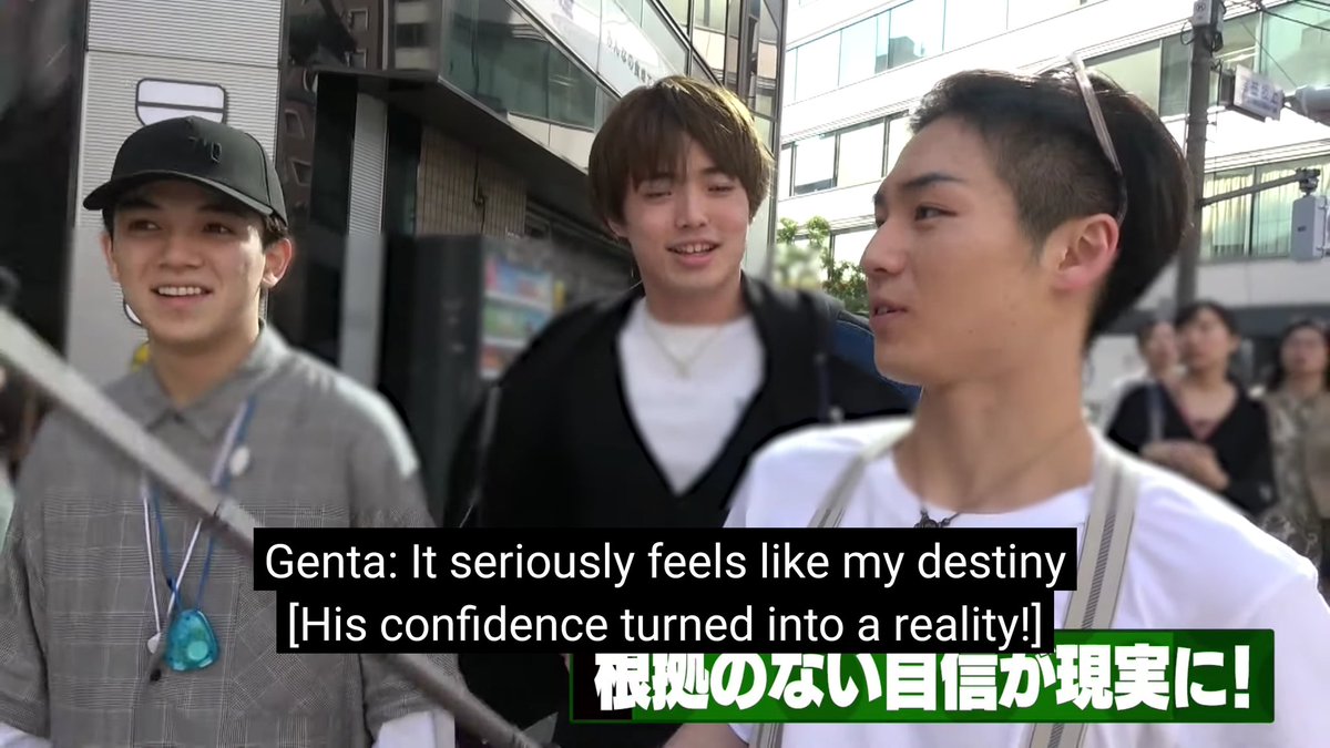 finding matsukura kaito:genta: let me show you my power 