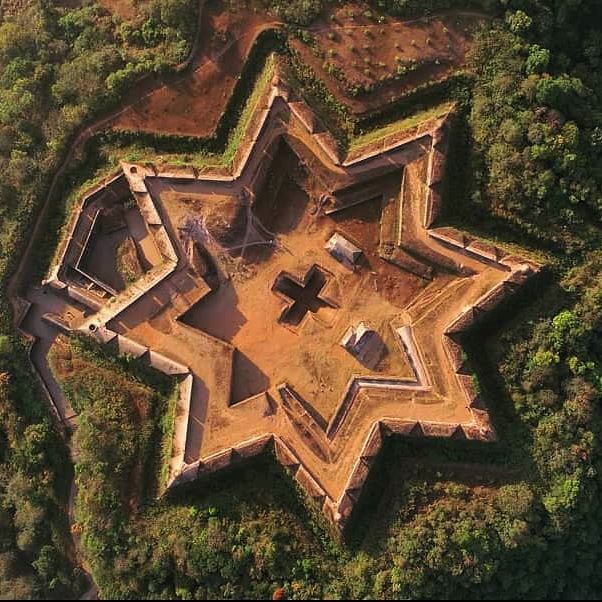 Tipu Sultan named the fort Manjarabad fort from the word "manju"which means fog in the local Kannada language. The fort gives a great view of the surrounding area and you can see as far as the Arabian sea from the fort.