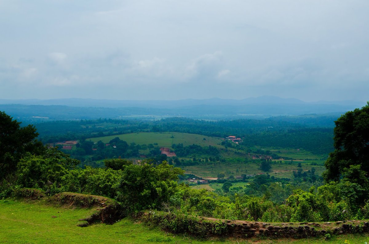 Tipu Sultan named the fort Manjarabad fort from the word "manju"which means fog in the local Kannada language. The fort gives a great view of the surrounding area and you can see as far as the Arabian sea from the fort.