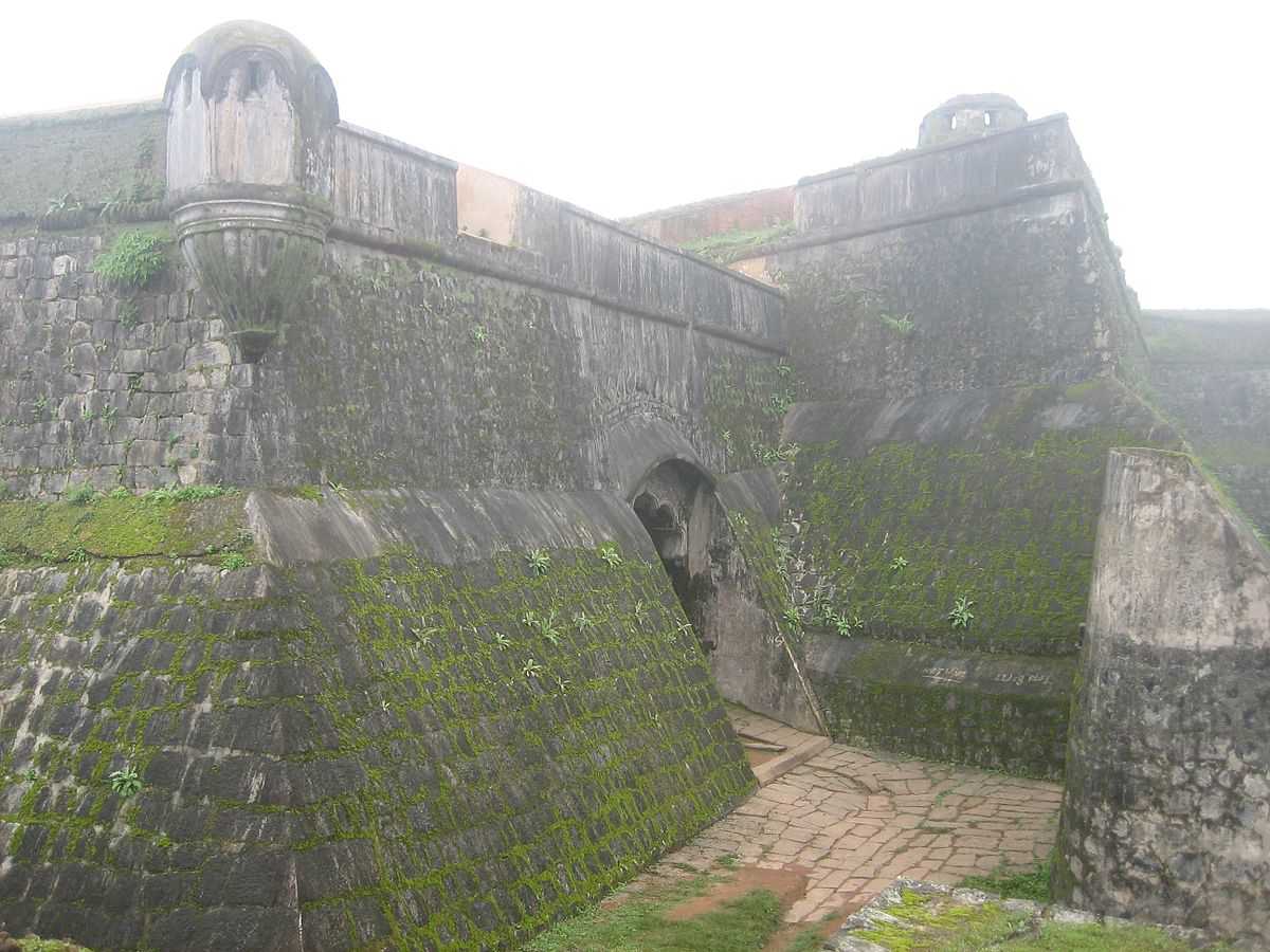Tipu Sultan named the fort Manjarabad fort from the word "manju"which means fog in the local Kannada language. The fort gives a great view of the surrounding area and you can see as far as the Arabian sea from the fort.
