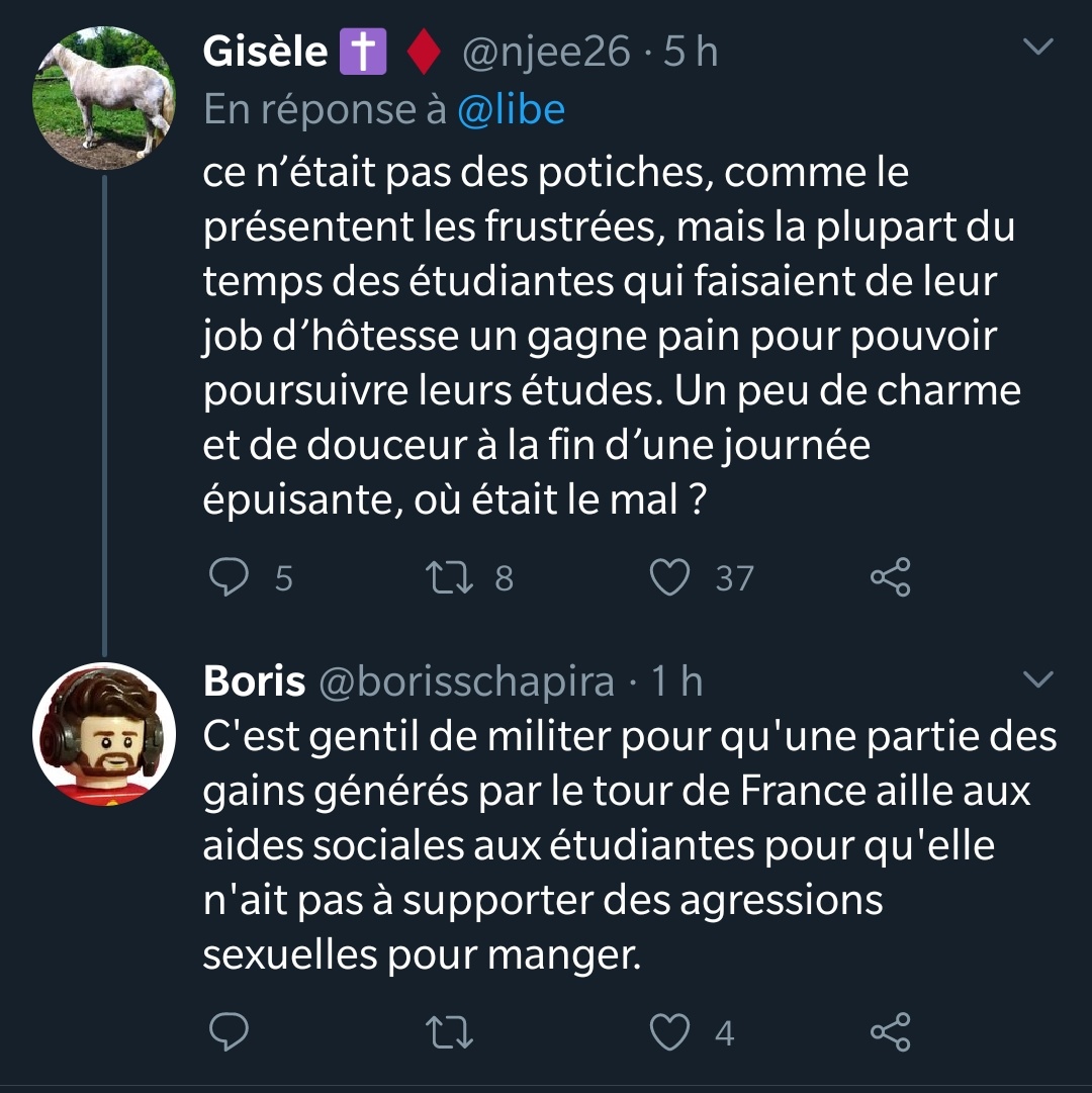 Ce sont ces vrais féministes qui voient plus loin et qui identifient avec brio les problèmes qui se profilent à l'horizon : la pauvreté et la précarité étudiante  Heureusement ils se tiennent prêts à se mobiliser et à soutenir financièrement ces pauvres étudiantes sans le sou