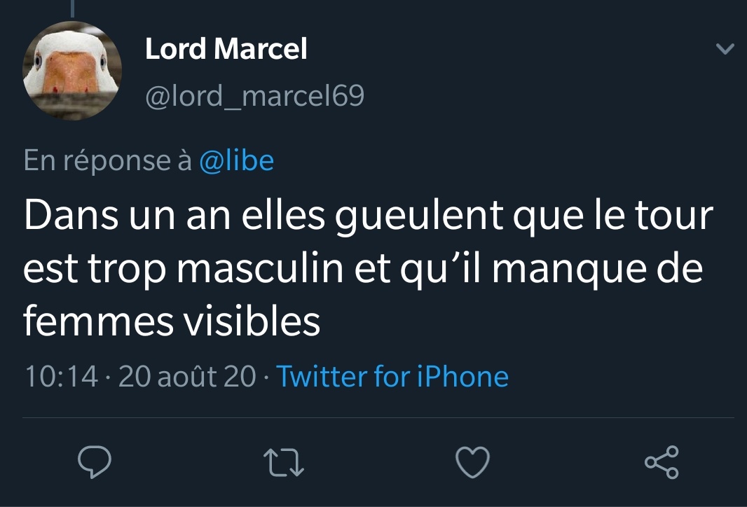 Ça ne s'arrêtera pas là, elles reviendront inlassablement à la charge ! Elles en veulent toujours plus !!! Imaginez, un jour, un tour de France féminin avec des affrontements dans les cols, des parties de manivelles dantesques, des sprints massifs... On aurait vraiment tout vu 