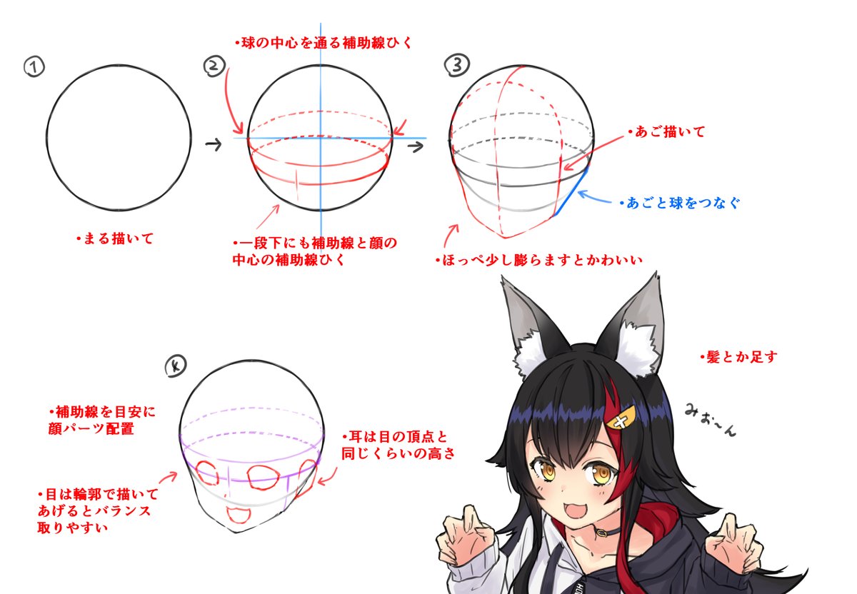 あさなや 王都の外れの錬金術師コミカライズ連載中 斜め顔の描き方