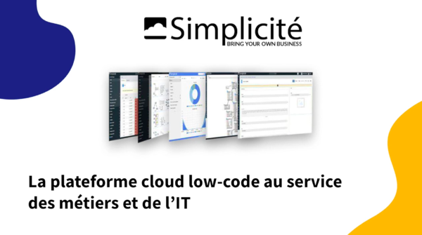 EuroCloudFrance's tweet image. Vidéo de @SimpliciteSoftw ,  plateforme low-code qui vous permet de développer rapidement vos applications métiers sur mesure. eurocloud.fr/simplicite-sim…