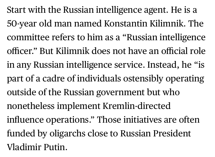 OMIGAWD Eli Lake has achieved new levels of hilarity!!!! https://www.bloomberg.com/opinion/articles/2020-08-18/senate-report-on-russia-implicates-more-than-the-trump-campaign"Sure, Konstantin Kilimnik was a Russian spy, but not the kind that tells you he's a spy, so he's not that bad."