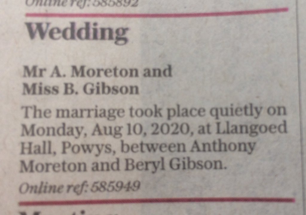 berylgibson's tweet photo. Wonderful news to share https://t.co/mS9A4hAnDq