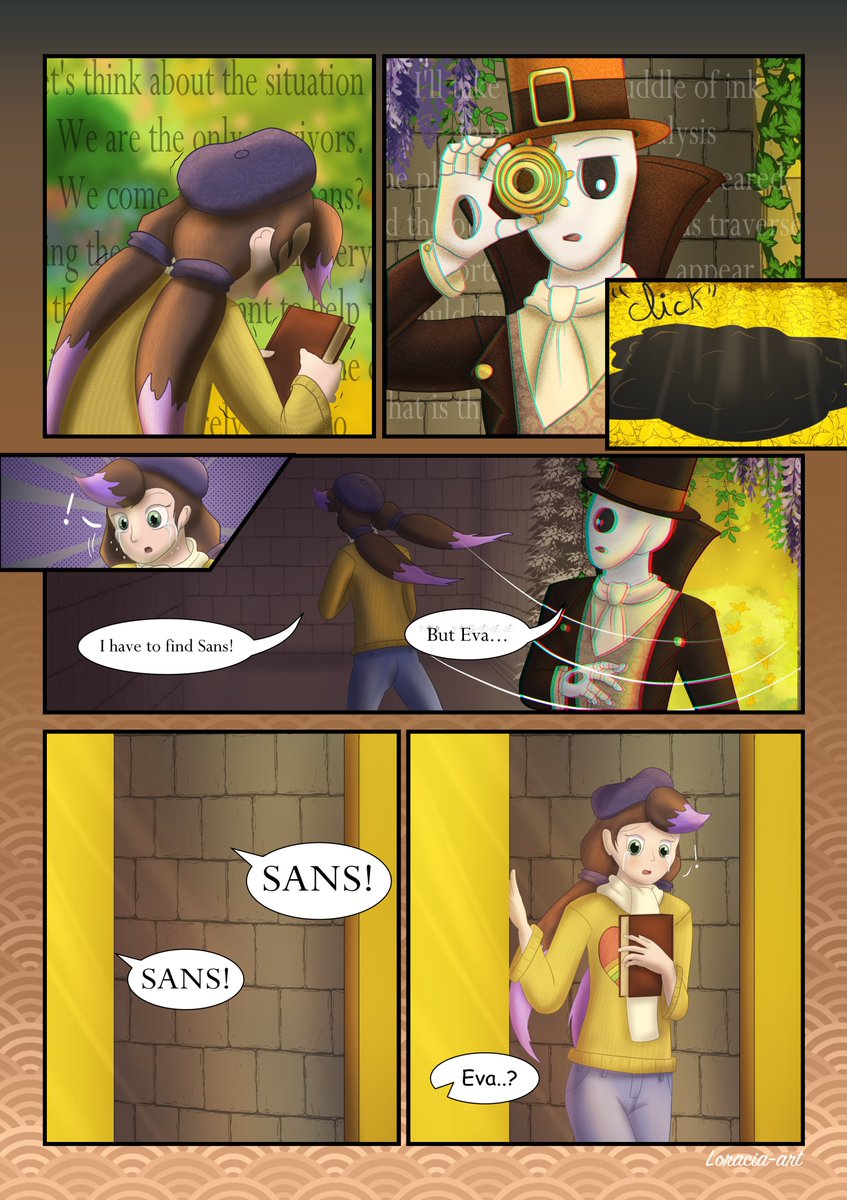 Loraciaart's tweet photo. CREATALE page 17-19
"they left but..."
#undertale #au #gaster #creatale #asgore #toriel #inksans https://t.co/ZPI1BdW6nt
